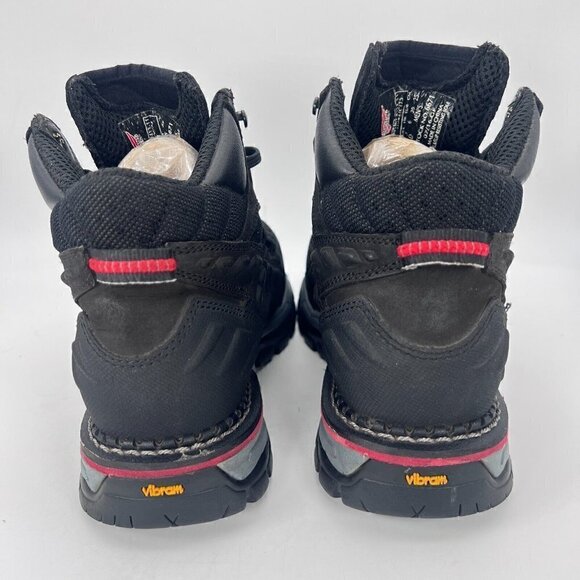 Red Wing Flexforce Men Size 7D Aluminum Safety Toe Hiker Boot Black 6671 main image 8